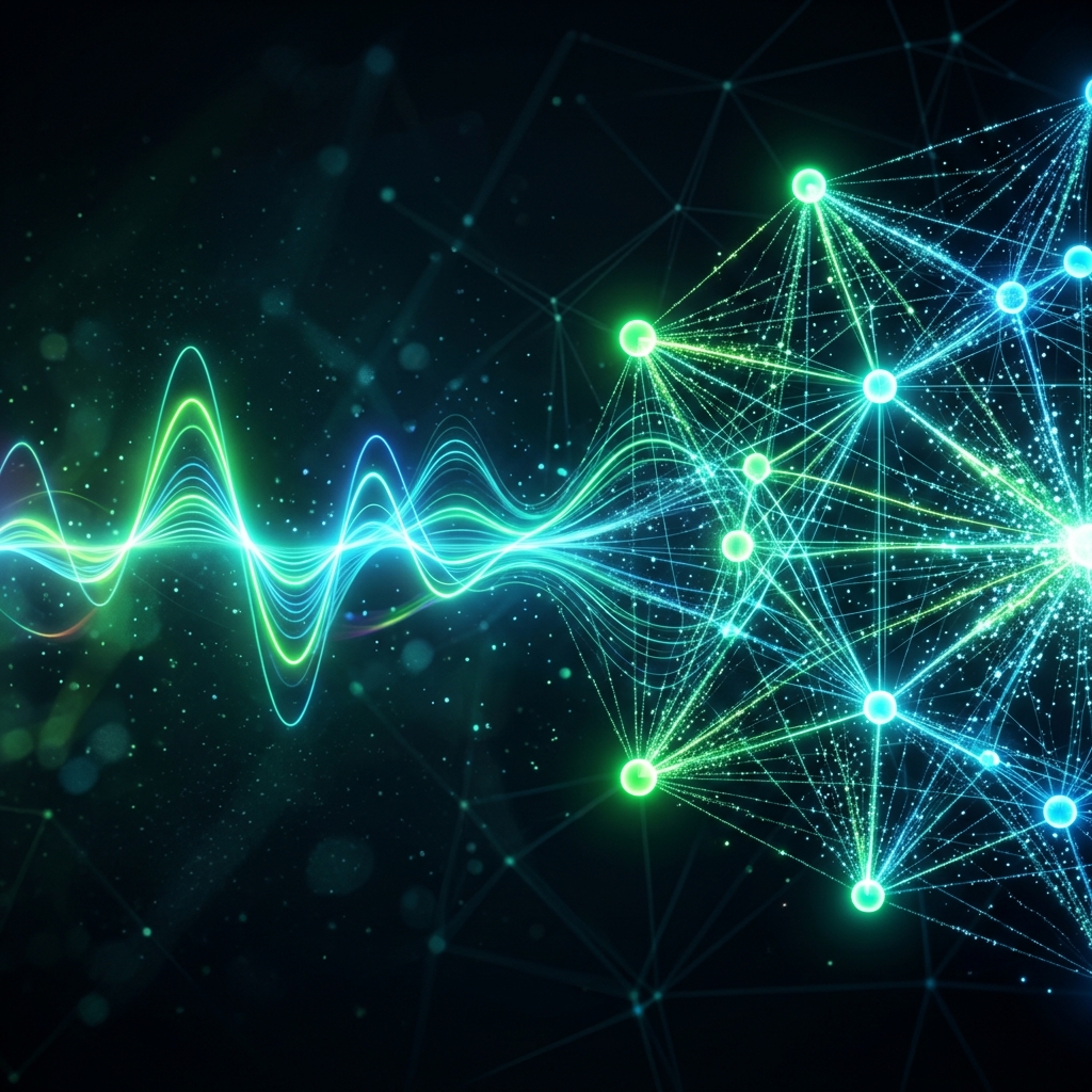 AI Music Sound Wave